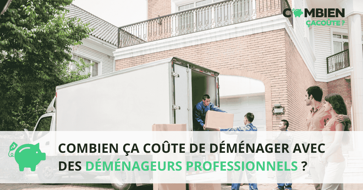combien ca coute demenager avec demenageurs professionnels