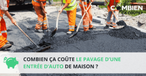 combien coute entree asphalte pavage prix quebec