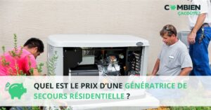 prix generatrice de secours