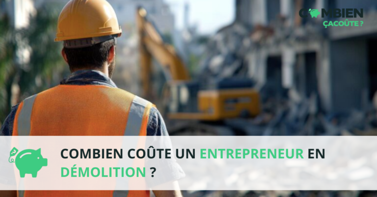combien coute entrepeneur demolition