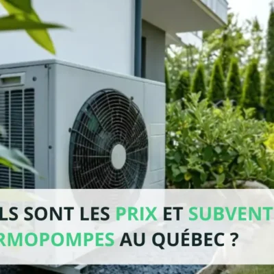 prix subventions thermopompes quebec
