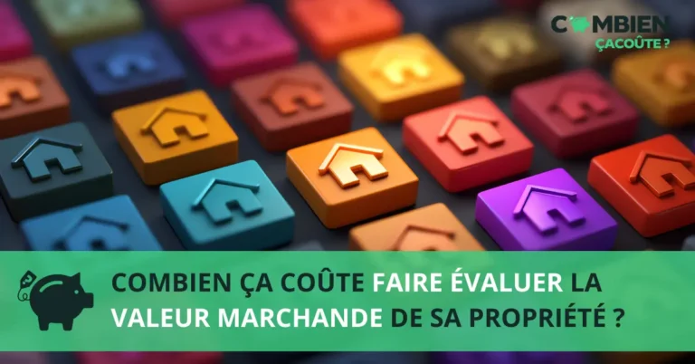 combien ca coute faire evaluer valeur marchande propriete