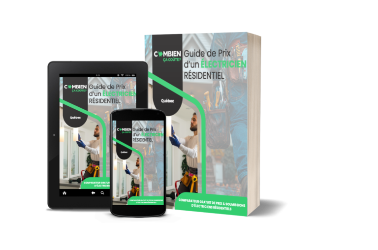 page couverture guide prix electricien residentiel
